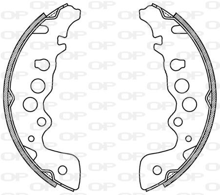 OPEN PARTS Jarrukenkäsarja BSA2017.00